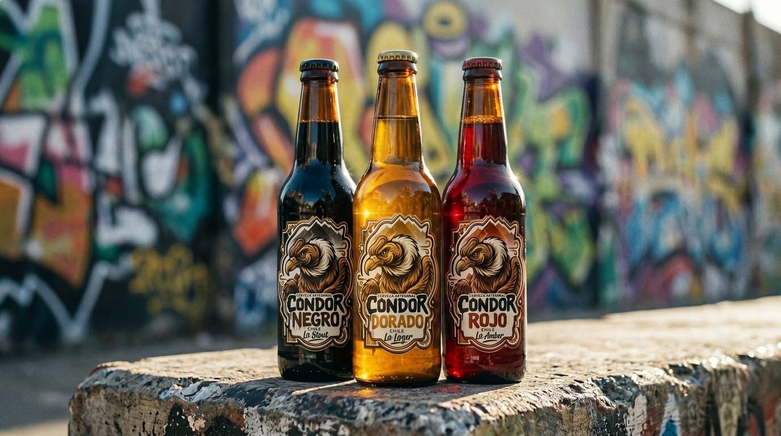 Cóndor Negro, Dorado y Rojo — brindis en rooftop